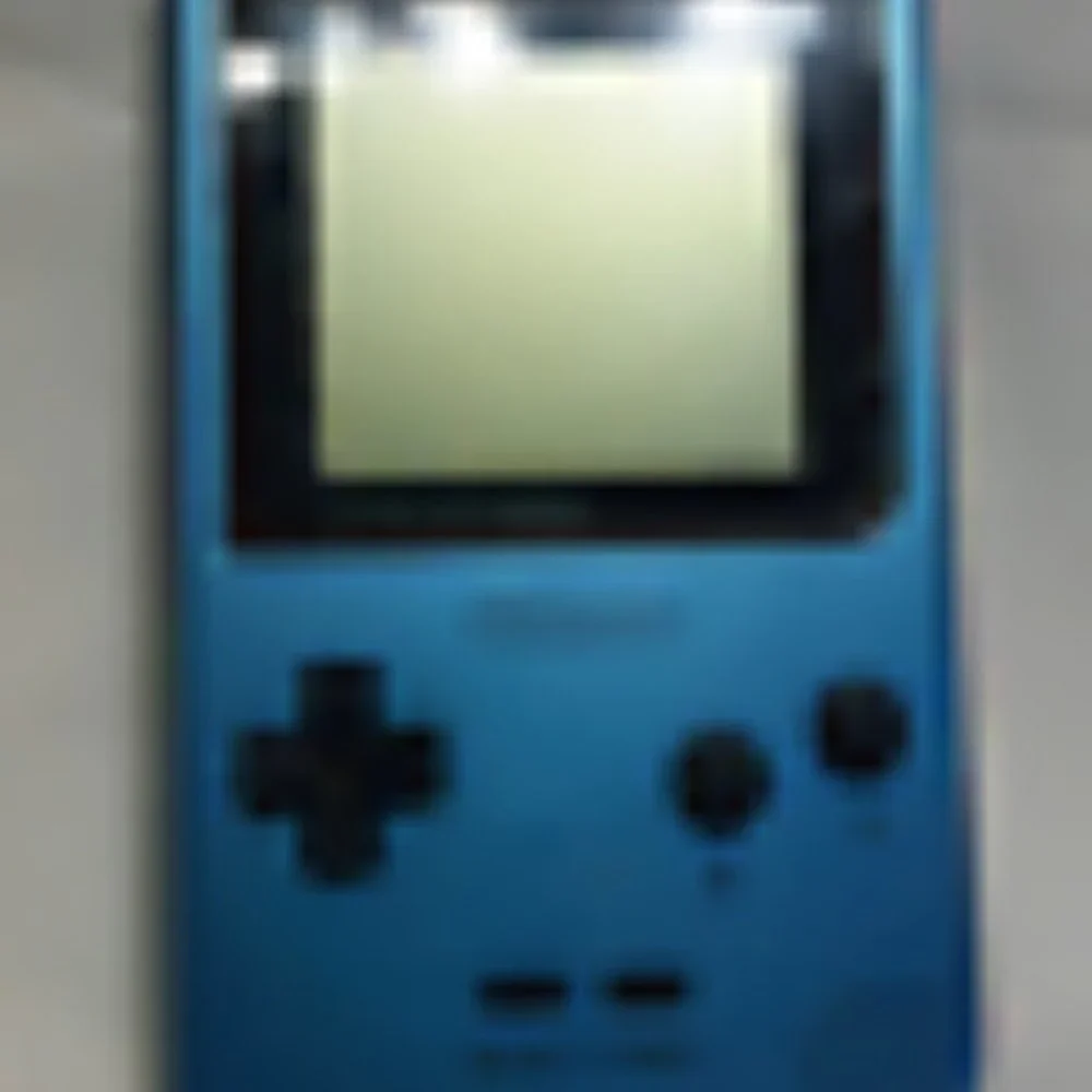1989-1996 Nintendo GameBoy Pocket Color Teal Blue MGB-001 Game WORKS!